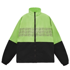 TRIO NEW LOGO JACKET/Neon&Black