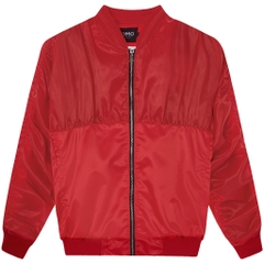 FOAM BOMBER JACKET/Red