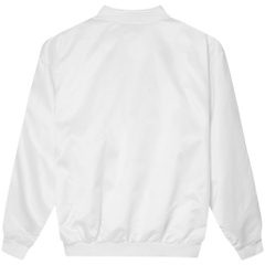 FOAM BOMBER JACKET/White