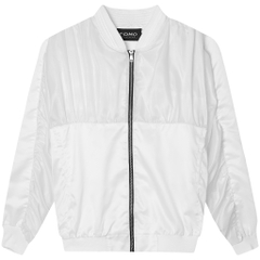 FOAM BOMBER JACKET/White