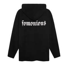 ANORAK HOODIE/White-Wording