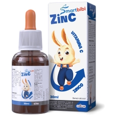 Siro bổ sung Zinc Vitamin C Smartbibi 30ml (0 tháng+)