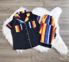 Bộ lụa satin dài chất đẹp