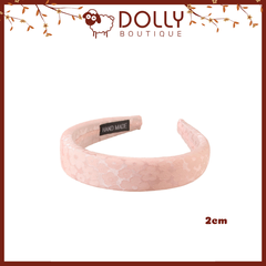 Cài Băng Đô Size 2 cm Chất Liệu Gấm Hoa phong cách Cổ Truyền