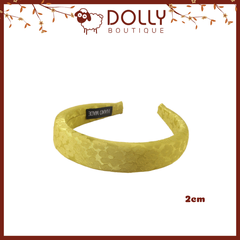 Cài Băng Đô Size 2 cm Chất Liệu Gấm Hoa phong cách Cổ Truyền