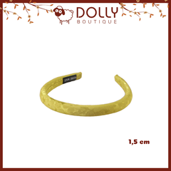 Cài Băng Đô Size 1.5 cm Chất Liệu Gấm Hoa phong cách Cổ Truyền