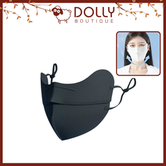 Khẩu Trang 5D Chống Nắng Ice Silk Sun Protection 50+ - Đen