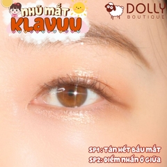 Nhũ mắt Klavuu Urban Pearlsation Sparkle Eyeshadow #SP1 Marigold Peach ( Cam Đào ) - 1.4g