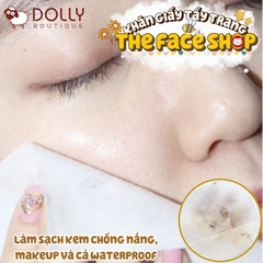 Khăn Giấy Tẩy Trang Làm Sáng Da The Face Shop Rice Water Bright Cleansing Facial Wipes- 50 Tờ NĐ