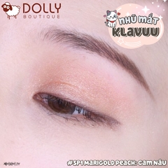 Nhũ mắt Klavuu Urban Pearlsation Sparkle Eyeshadow #SP1 Marigold Peach ( Cam Đào ) - 1.4g
