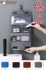 Túi Đựng Mỹ Phẩm Du Lịch Có Móc Treo Travelkit - Màu Đỏ