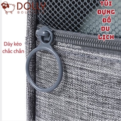 Túi Đựng Mỹ Phẩm Du Lịch Có Móc Treo Travelkit - Màu Đỏ