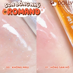 Son Kem Dạng Tint Bóng Nhũ Romand Glasting Water Gloss 4g #00 Meteor Track (Không Màu)
