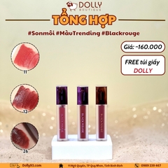 Son Kem Lì Black Rouge Air Fit Velvet Tint #A26 Winter Moon ( Màu Đỏ Nâu Trầm ) - 4.5g