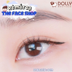 Kẻ Mắt Nước The Face Shop Ink Graffi Brush Pen Liner #01 Black (Đen) 0.6g