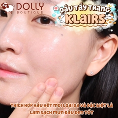 Dầu Tẩy Trang Klairs Gentle Black Deep Cleansing Oil 150ml NK