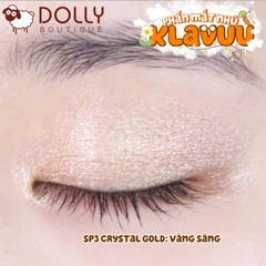 Nhũ mắt Klavuu Urban Pearlsation Sparkle Eyeshadow #SP3 Crystal Gold ( Tông Vàng) - 1.4g