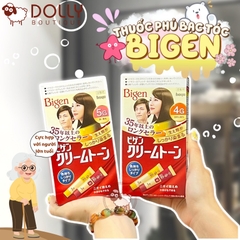 Thuốc Nhuộm Tóc Phủ Bạc Bigen #5G Nhật Bản (Màu Nâu Hạt Dẻ Tối) - 80g