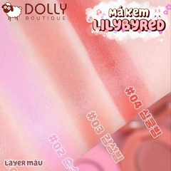 Má Hồng Dạng Kem Lilybyred Luv Beam Cheek Balm #04 Heart Attack Red ( Đỏ Hồng ) - 3.5g