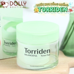 Nước Hoa Hồng Torriden Balanceful Cica Toner Pad 60 Miếng 1026 NĐ