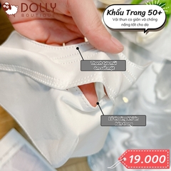 Khẩu Trang 5D Chống Nắng Ice Silk Sun Protection 50+ - Xanh Lá