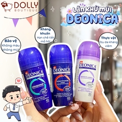 Lăn Khử Mùi Nam Deonica Smart Control 50ml - Kháng Khuẩn