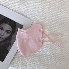 Khẩu Trang 5D Chống Nắng Ice Silk Sun Protection 50+ - Hồng Tươi