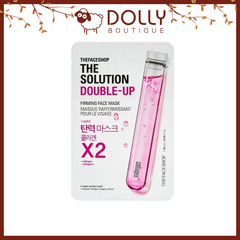 Mặt Nạ Giấy TFS The Solution Double Up Firming Face Mask