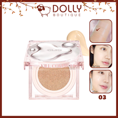 Phấn Nước Clio Kill Cover High Glow Cushion SPF50+ PA++++ #03 Linen (Da Trung Bình) - Kèm Lõi 14g