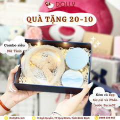 Kẹp Tóc Lông Màu Trắng