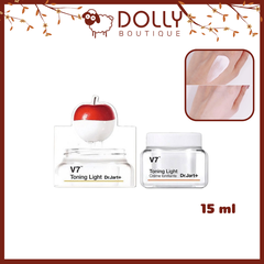 Kem Dưỡng Ẩm Mini Sáng Da, Mờ Vết Thâm Dr. Jart+ V7 Tonight Light Cream 15ml NĐ