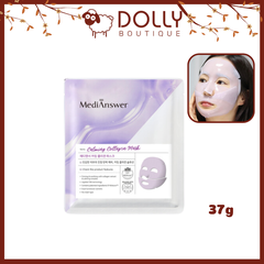 Mặt Nạ Miếng Thạch Làm Dịu Và Cải Thiện Độ Đàn Hồi MediAnswer Calming Collagen Mask 37g