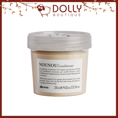 Dầu Xả Phục Hồi Tóc Hư Tổn Davines Nounou Conditioner - 250ml