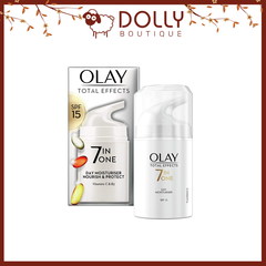 Kem Dưỡng Ẩm Ngày 7 Tác Dụng Olay Total Effects 7 In One Anti Ageing Moisturiser SPF15 - 50ml NĐ