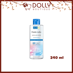 Nước Tẩy Trang Hada Labo Micellar Water Whitening 240ml