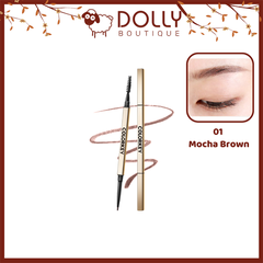 Chì Kẻ Mày Hai Đầu Colorkey The Rapid Eyebrow Pencil #01 Mocha Brown