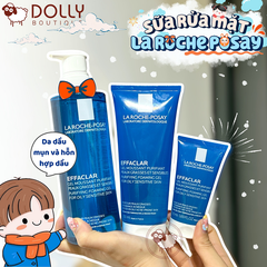 Sữa Rửa Mặt La Roche Posay Effaclar Purifying Foaming Gel For Oily Sensitive Skin 50ml