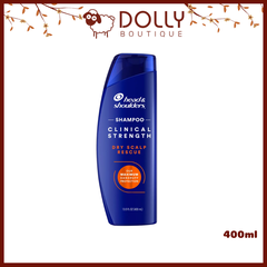 Dầu Gội Head & Shoulders Clinical Strength Dry Scalp Rescue Herb Floral Shampoo 400ml