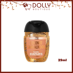 Gel Rửa Tay Khô Bath and Body Works Coconut Sandalwood Pocketbac Hand Gel 29ml
