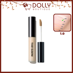 Kem Che Khuyết Điểm The Saem Cover Perfection Tip Concealer #01 Clear Beige - 6.5g
