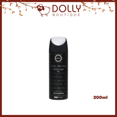 Xịt Thơm Cơ Thể Dành Cho Nam Armaf Club De Nuit Intense Man 200ml