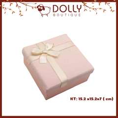 Hộp Quà Nhung 15.2*15.2*7(CM)