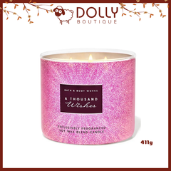 Nến Thơm 3 Bấc Bath And Body Works A Thousand Wishes 3-Wick Candle 411g