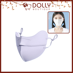 Khẩu Trang 5D Chống Nắng Ice Silk Sun Protection 50+ - Tím