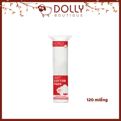 Bông tẩy trang Horus Soft Cotton Pads 120 miếng