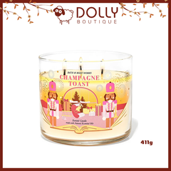 Nến Thơm 3 Bấc Bath & Body Works Champagne Toast 3-Wick Candle 411g