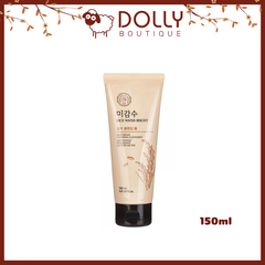 Sữa Rửa Mặt Gạo Làm Sáng Da Có Hạt The Face Shop Rice Water Bright Rice Bran Facial Foaming Cleanser - 150ml