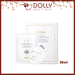 Mặt Nạ Miếng d'Alba White Truffle Double Mask Pack Calming & Hydrating 25ml