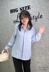 18016 - Sơmi Tay dài 00297 TD - XANH