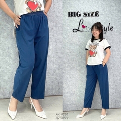 Quần Jean BIGSIZE QCCC 9 tấc lưng thun - 18272